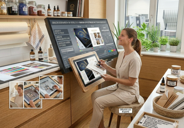 Druckverfahren im Vergleich Warum Offsetdruck weiterhin überzeugt