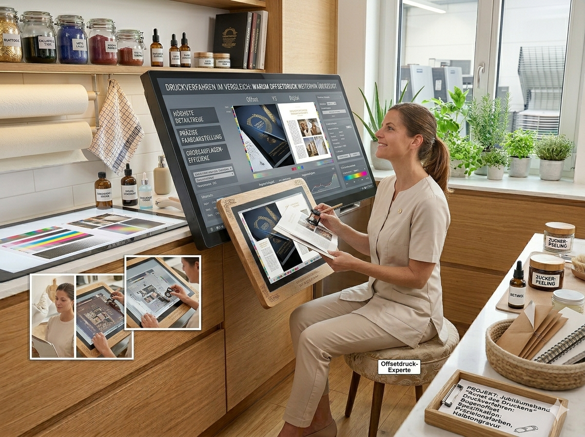 Druckverfahren im Vergleich Warum Offsetdruck weiterhin überzeugt